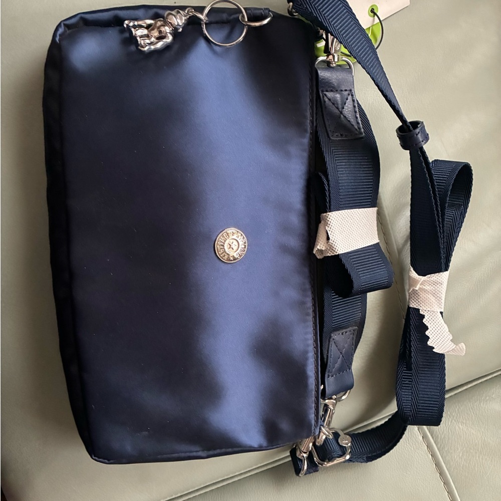 Kipling Cosmic Blue Masha bag. Brand new with tags. Straps are removable.